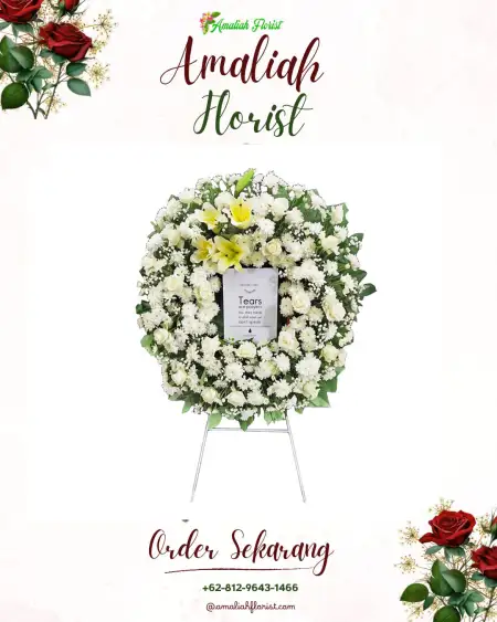 Krans Bunga Duka Cilacap Selatan